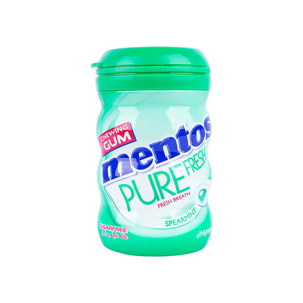 Mentos Pure Fresh Spearmint Gum 50pcs