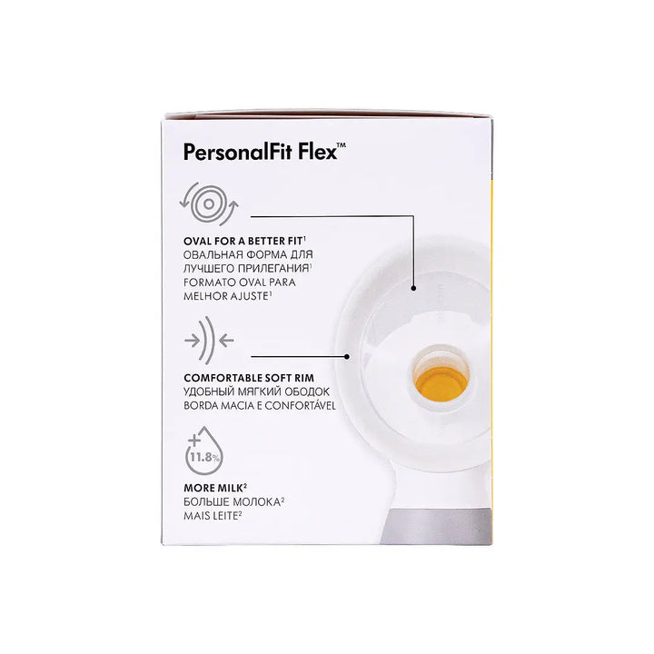 56811-Medela Personalfit Flex Breast Shields Size 2x21mm-S +3