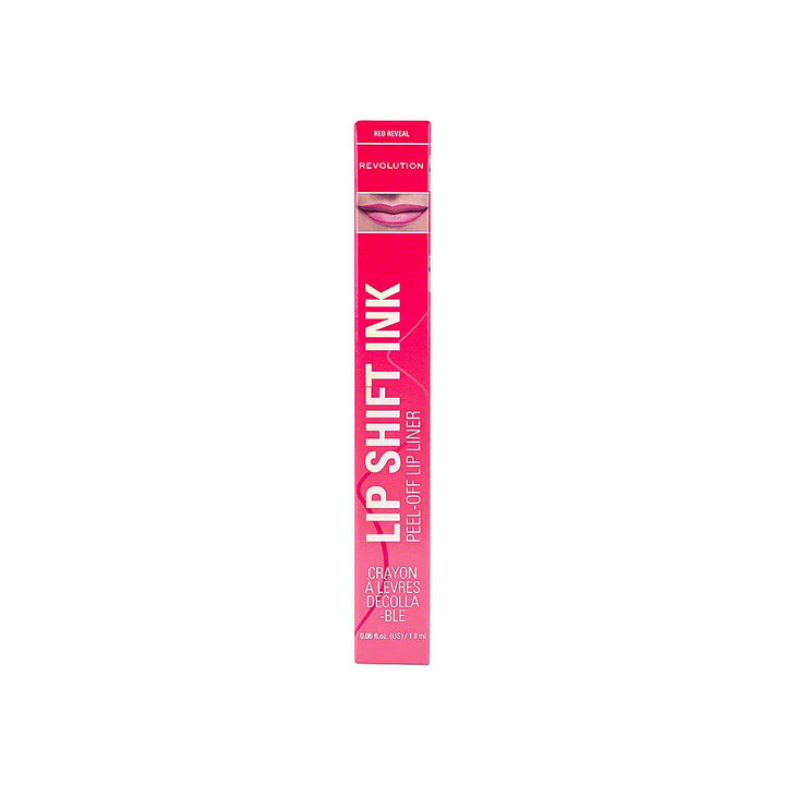 56816-Revolution Lip Shift Ink Peel Off Lipliner Stain-Red Reveal