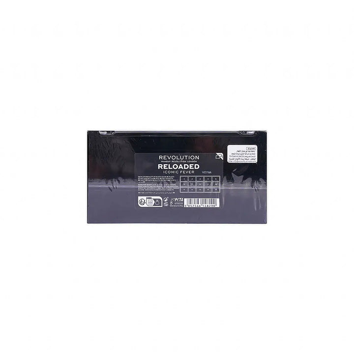 56818-Revolution Reloaded Eyeshadow Palette-Iconic Fever +2