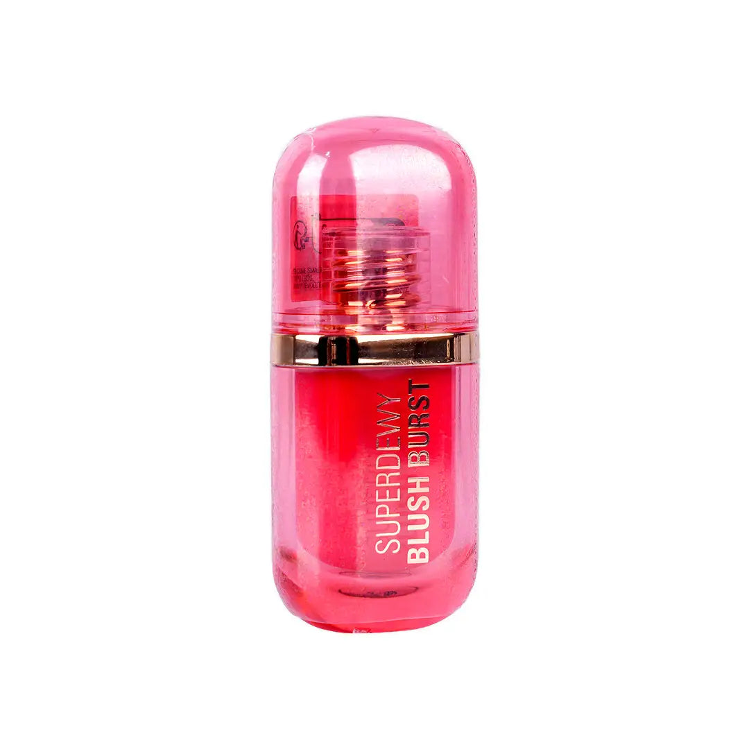 56826-Revolution Superdewy Liquid Blush Burst-Watermelon Pop Coral