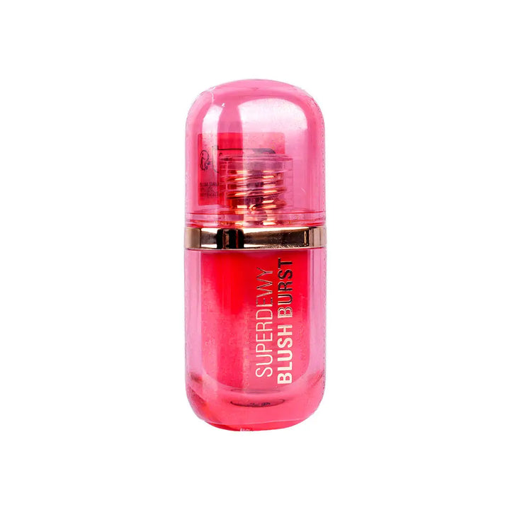 56826-Revolution Superdewy Liquid Blush Burst-Watermelon Pop Coral