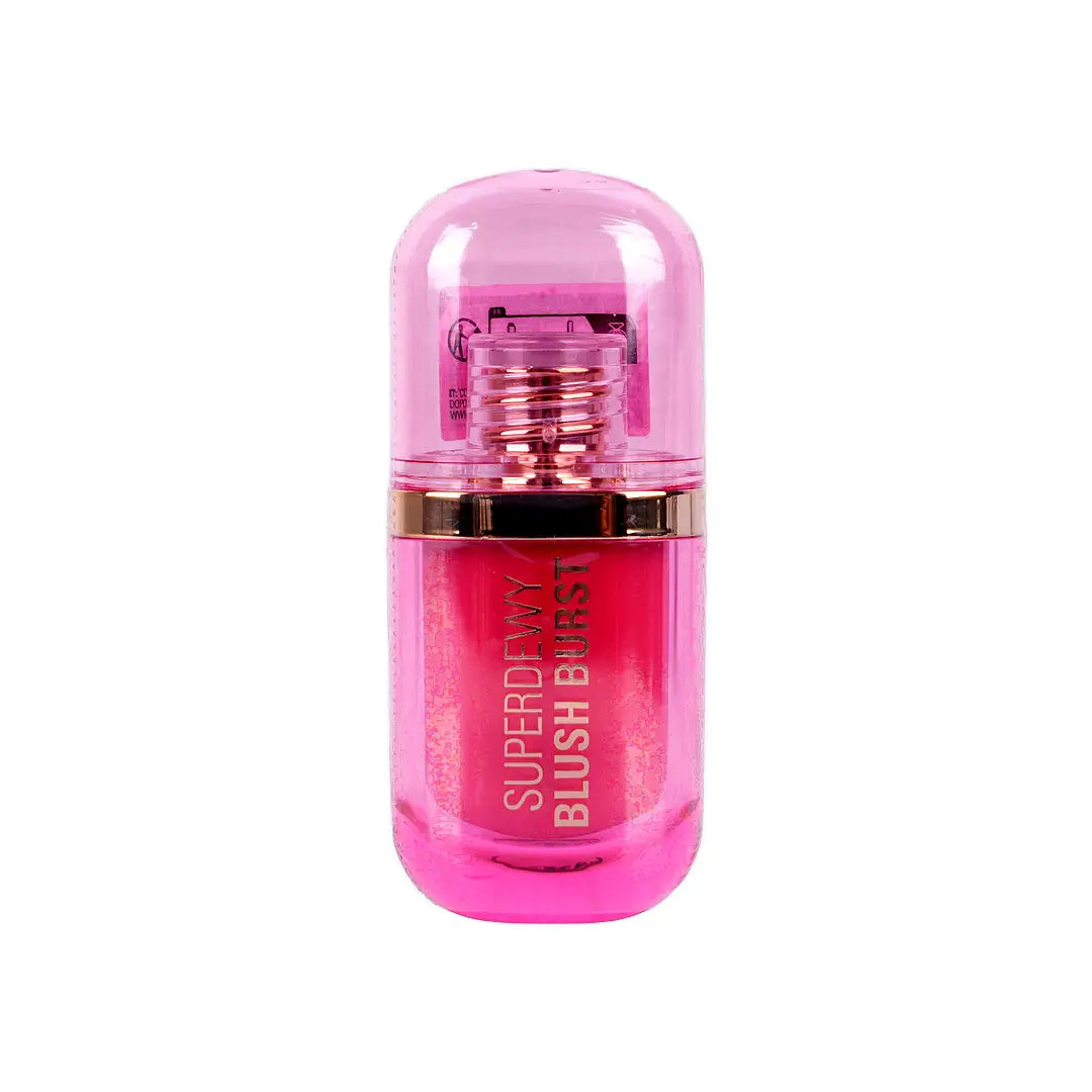 56827-Revolution Superdewy Liquid Blush-Strawberry Milkshake Pink +1