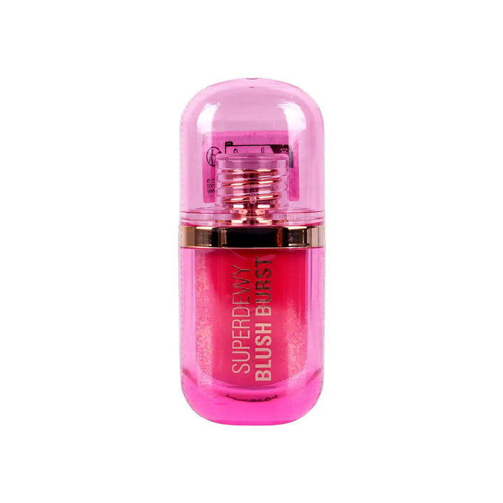 56827-Revolution Superdewy Liquid Blush-Strawberry Milkshake Pink +1