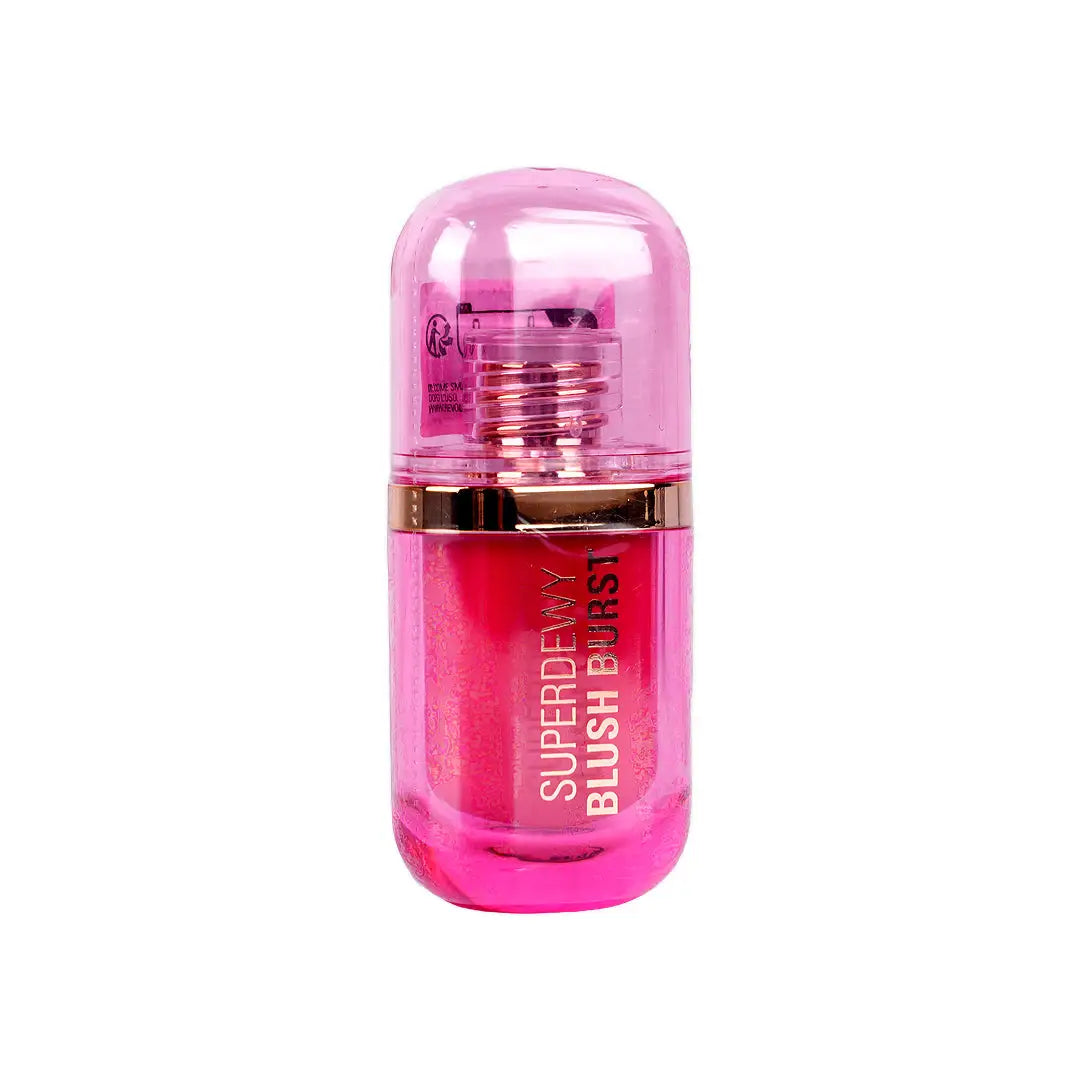 56827-Revolution Superdewy Liquid Blush-Strawberry Milkshake Pink