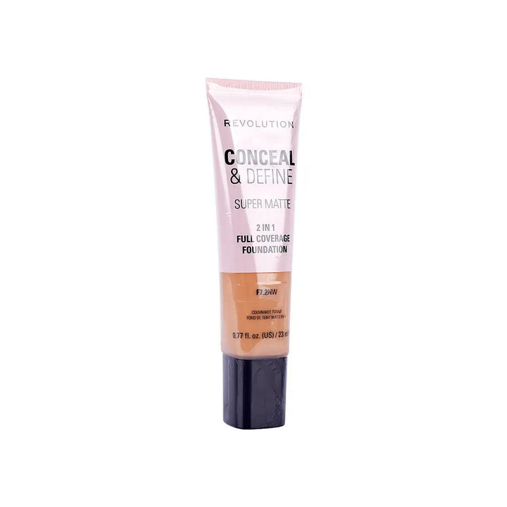 56830-Revolution Conceal &amp;Define Full Cover Tube Foundation-F7.2NW +2