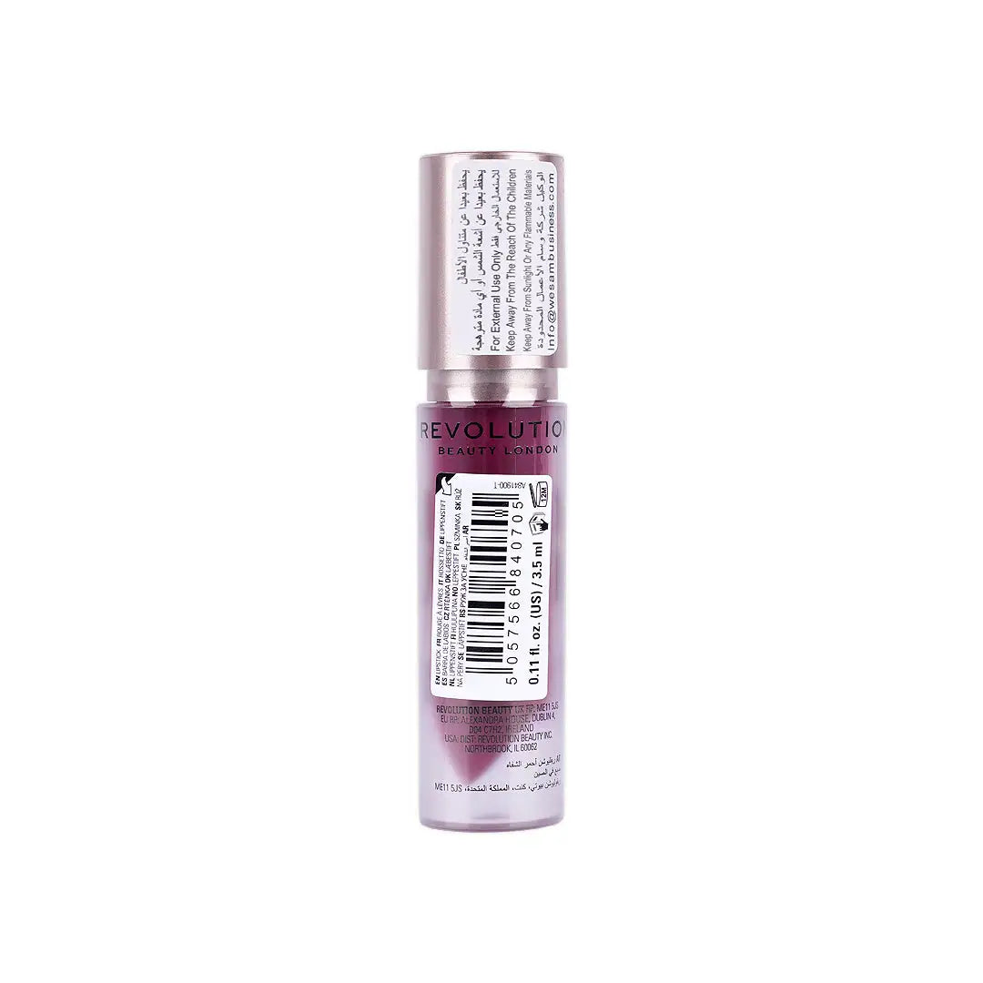 56831-Revolution Air Blur Soft Matte Liquid Lipstick-Rosewood +1