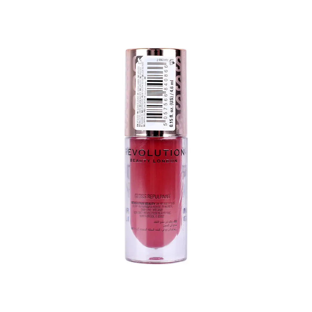 56832-Revolution Pout Bomb Plumping Gloss-Melba Warm Peach +1