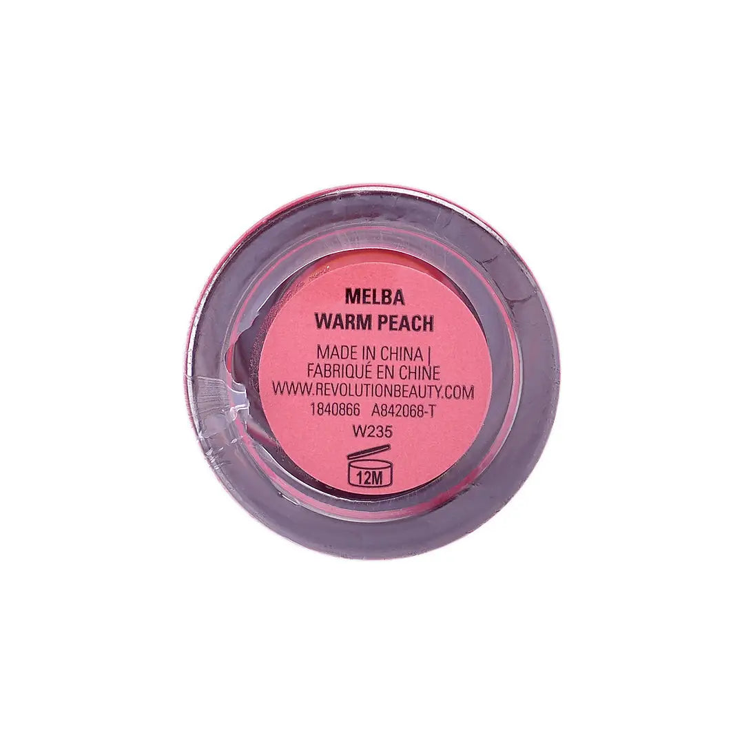 Revolution Pout Bomb Plumping Gloss-Melba Warm Peach