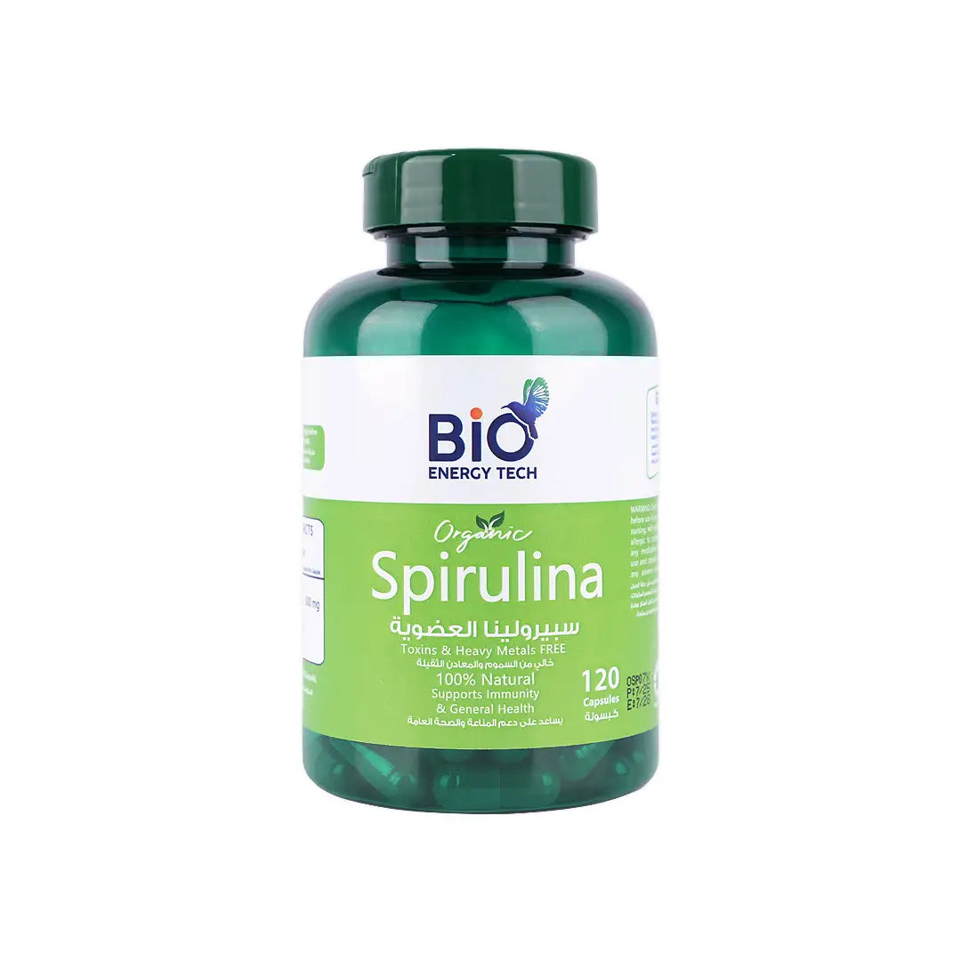 56840-Bio Organic Spirulina 120 Capsules