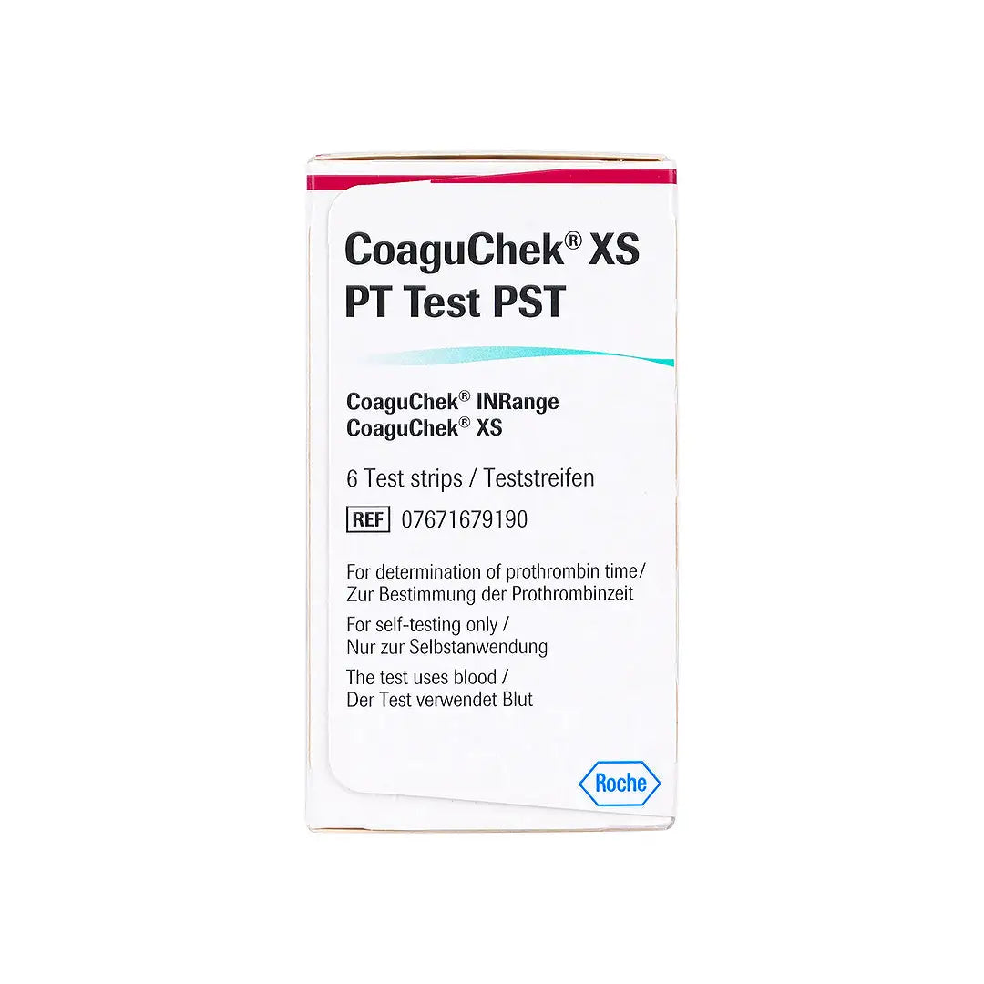 CoaguChek XS PT PST Test 6 Strips
