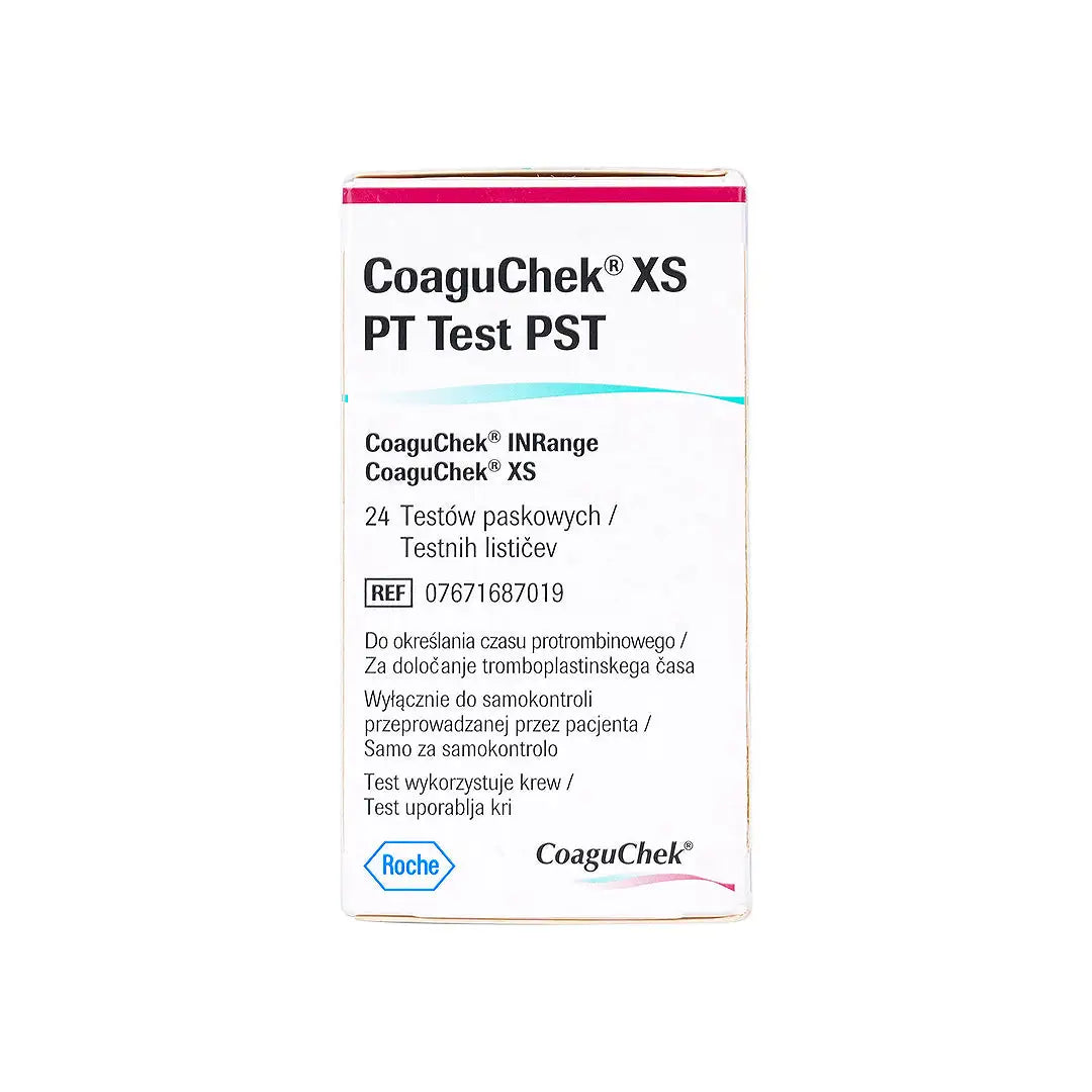 CoaguChek XS PT PST Test 24 Strips