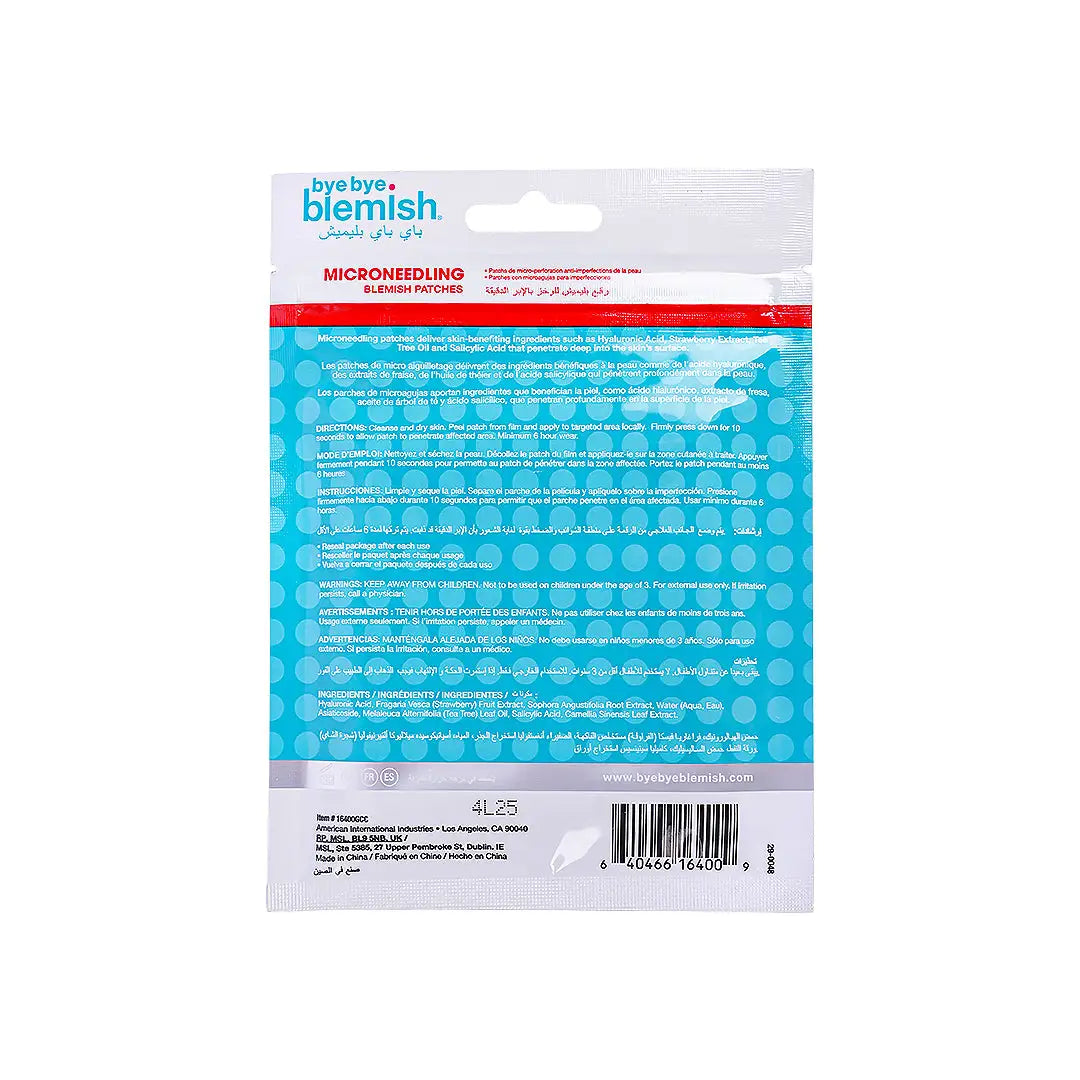 Bye Bye Blemish Microneedling Blemish Patches 9pcs - 16400