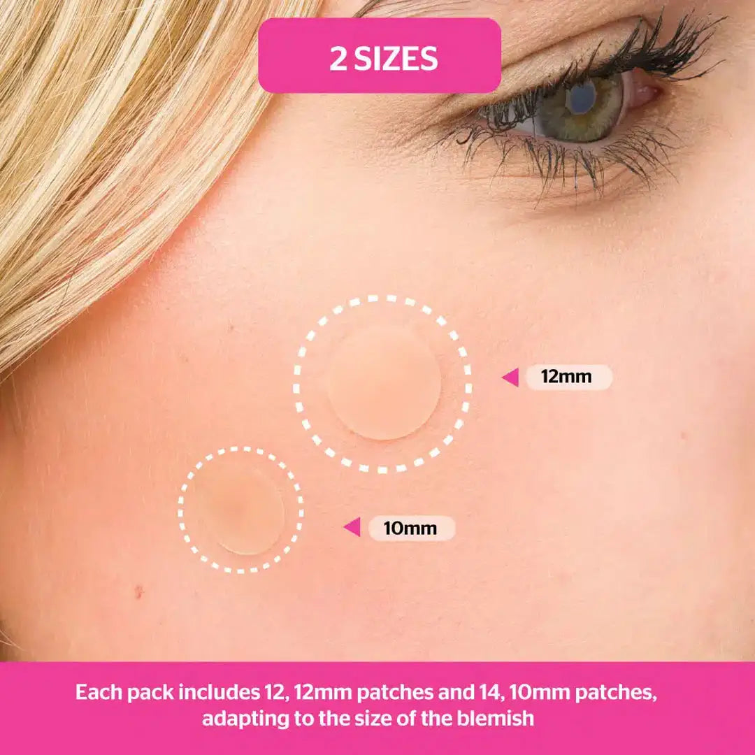 Brushworks Breakout Barrier Hydrocolloid Spot Patches-26pcs