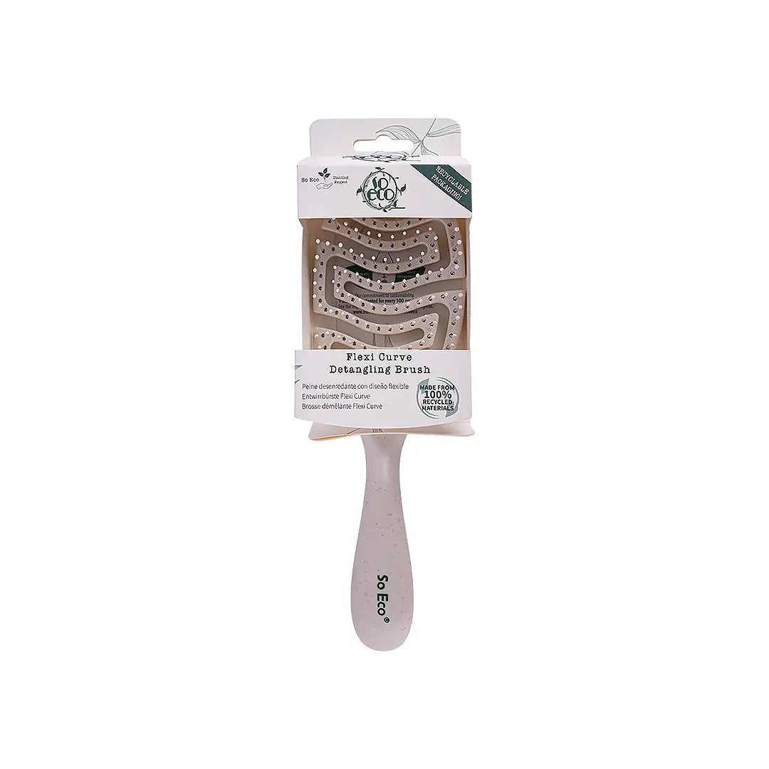 56888-SOECO- Flexi Curve Detangling Hair Brush +1