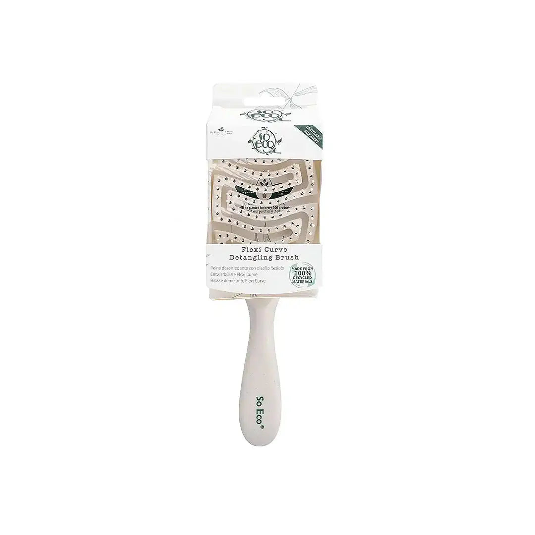 56888-SOECO- Flexi Curve Detangling Hair Brush +8