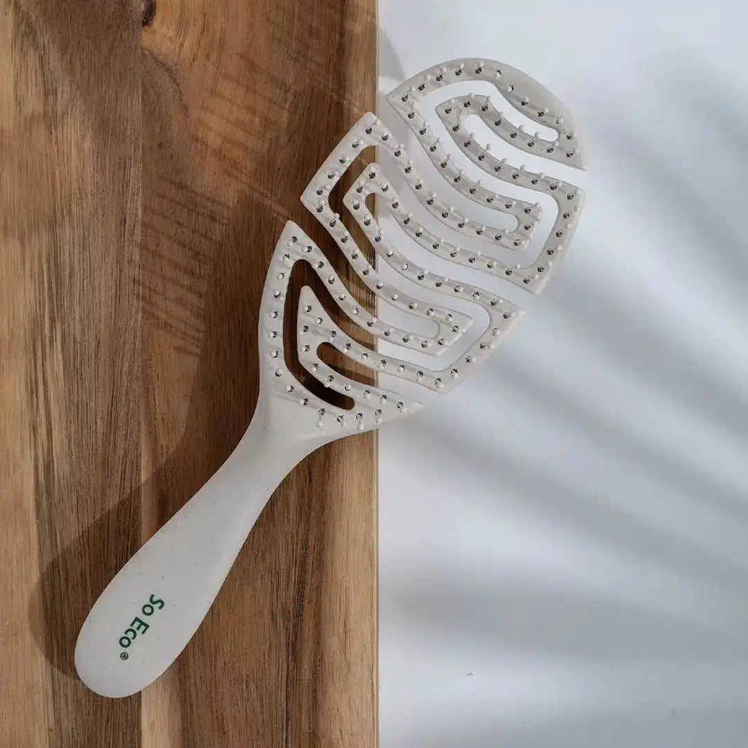 56888-SOECO- Flexi Curve Detangling Hair Brush +4