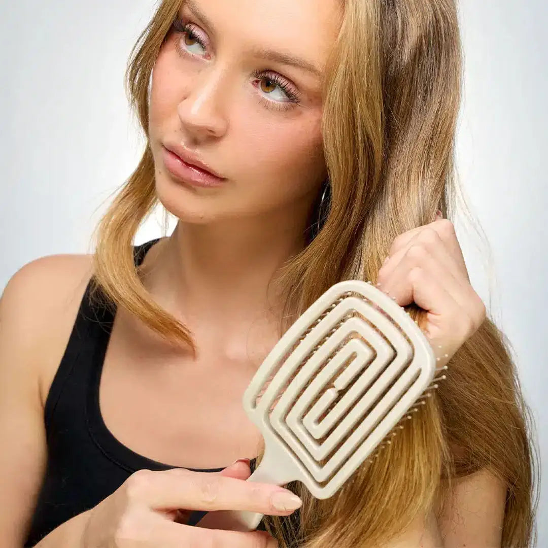 SOECO- Flexi Paddle Detangling Hair Brush