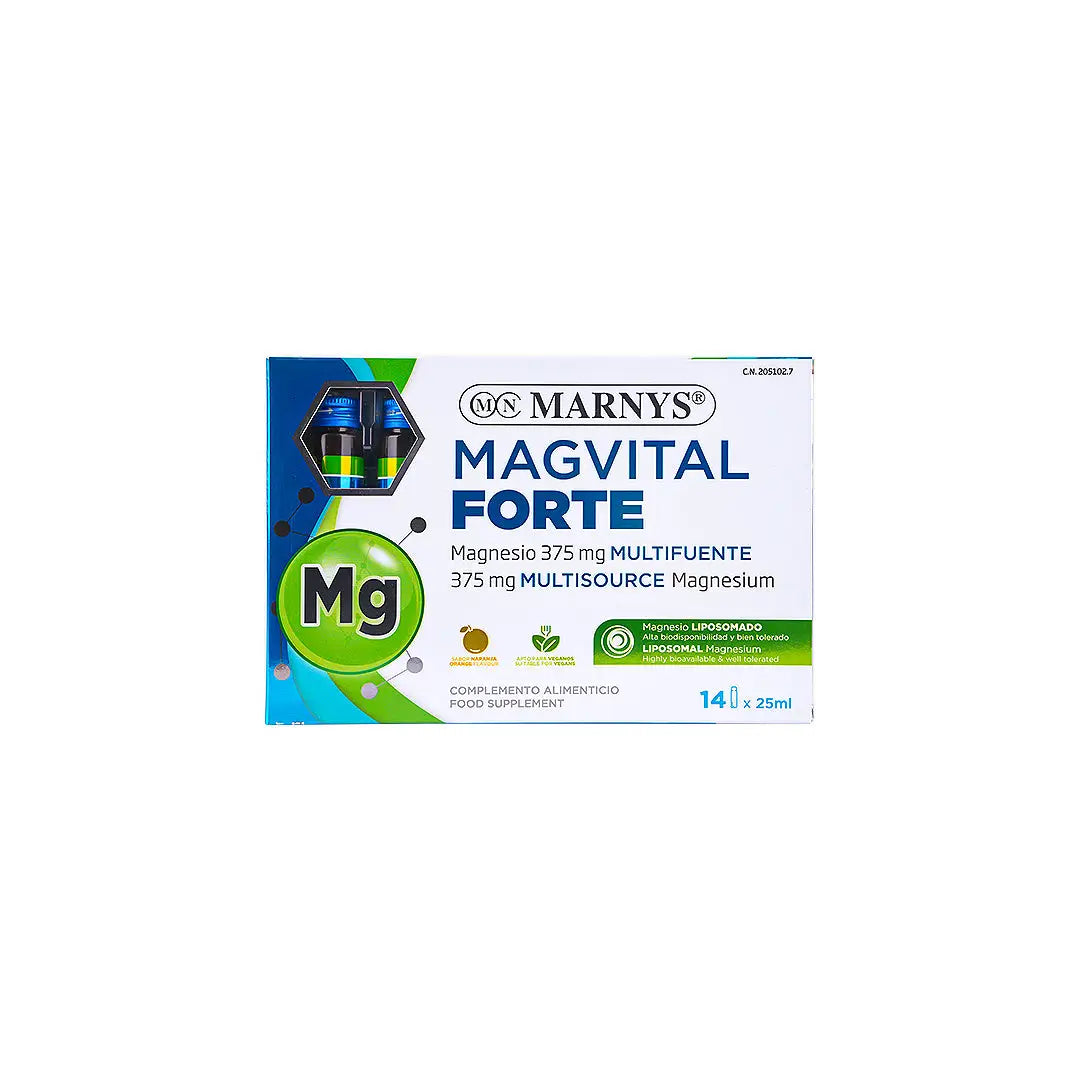 56896-Marnys Magvital Forte 14x25ml Vials +1