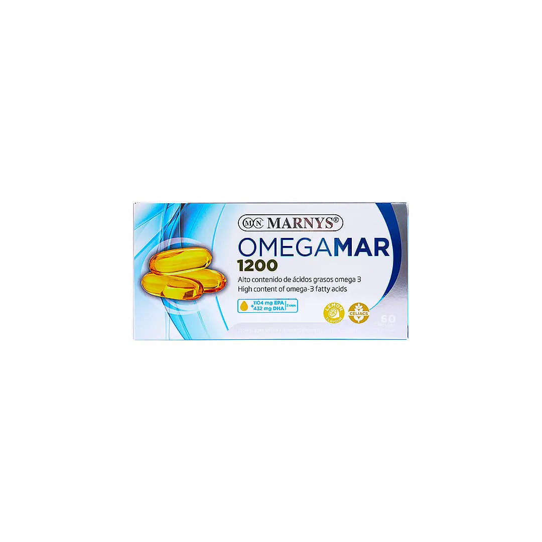 56898-Marnys Omegamar 1200mg 60 Capsules +3