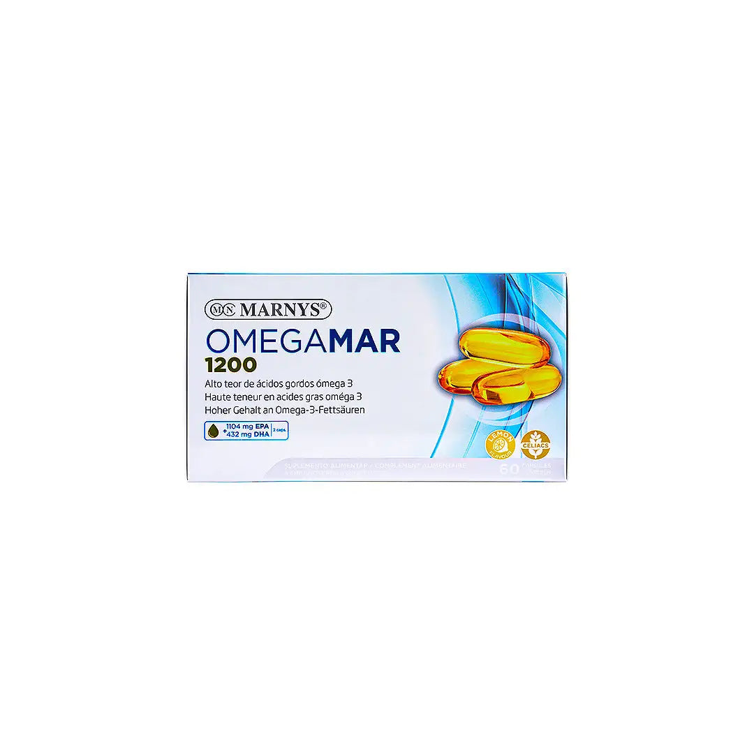 Marnys Omegamar 1200mg 60 Capsules