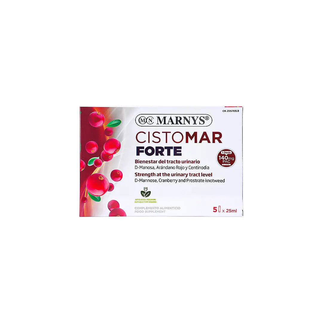 Marnys Cistomar Forte 5x25ml Vials