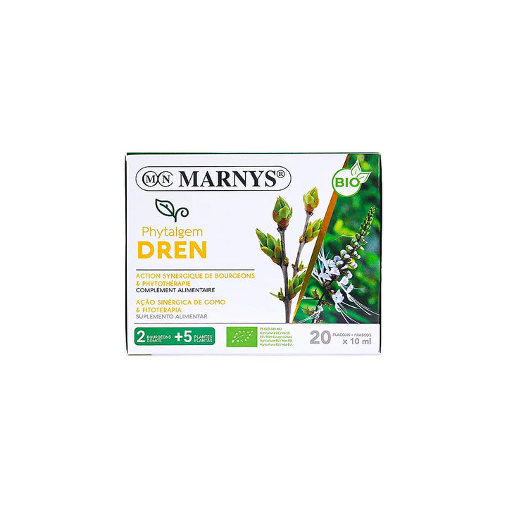 56905-Marnys Phytalgem Dren 20x10ml Vials +6