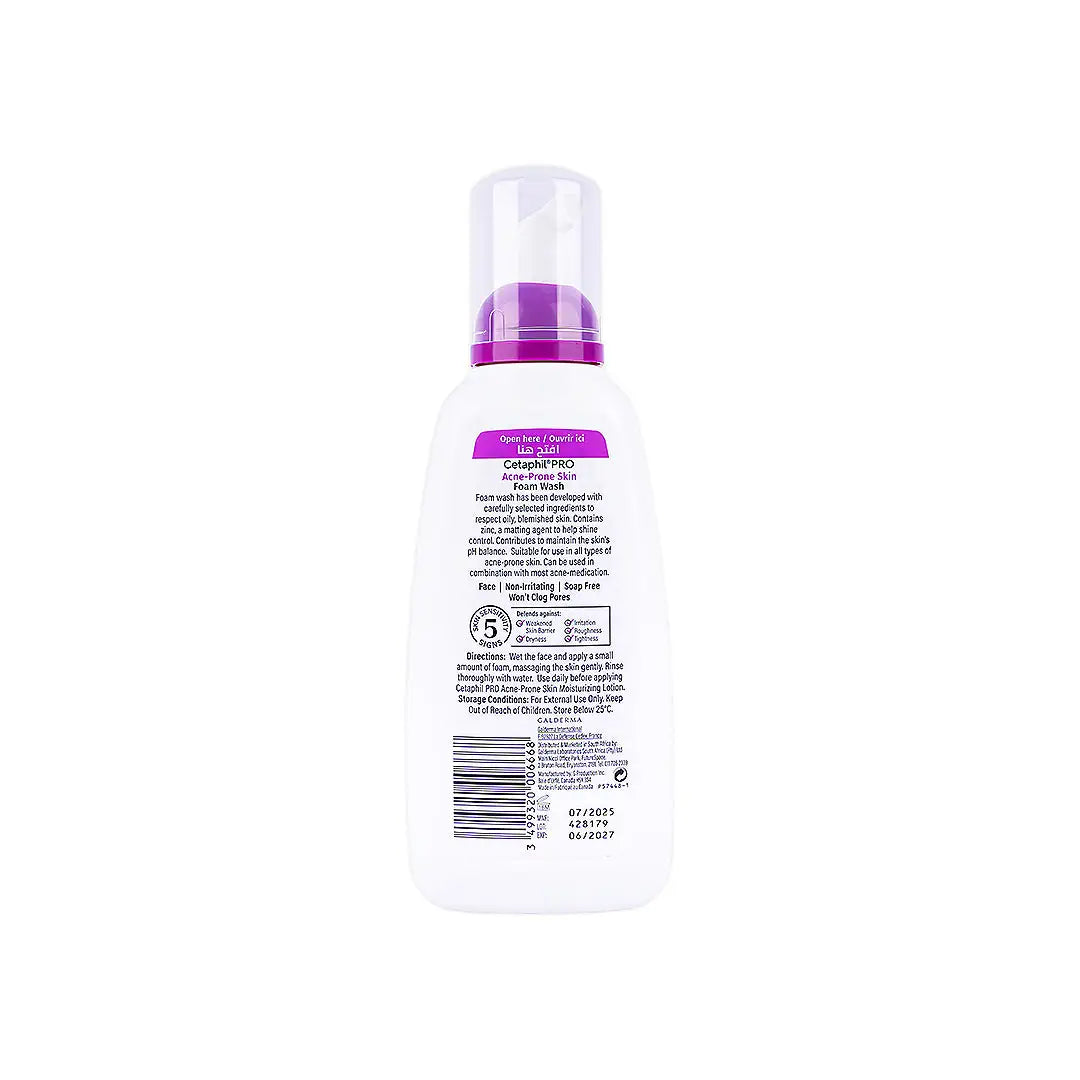 56917-Cetaphil Pro Acne Prone Skin Foam Wash 236ml +1