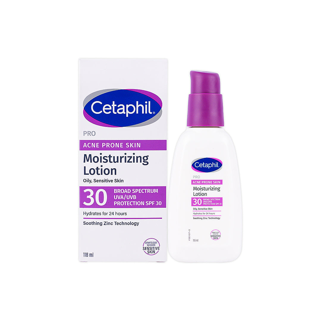 Cetaphil Pro Acne Prone Skin Moisturizing Lotion Spf30 118Ml