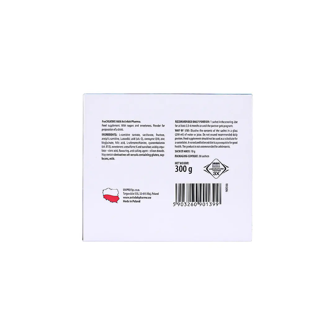 56925-Activlab Pharma ProCreative Man 30 Sachets +3