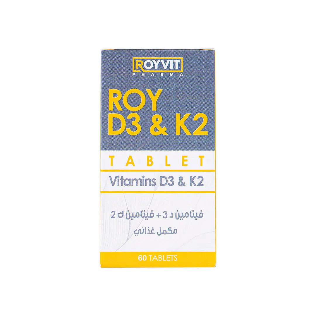 Royvit Roy D3 & K2 60 Tablets