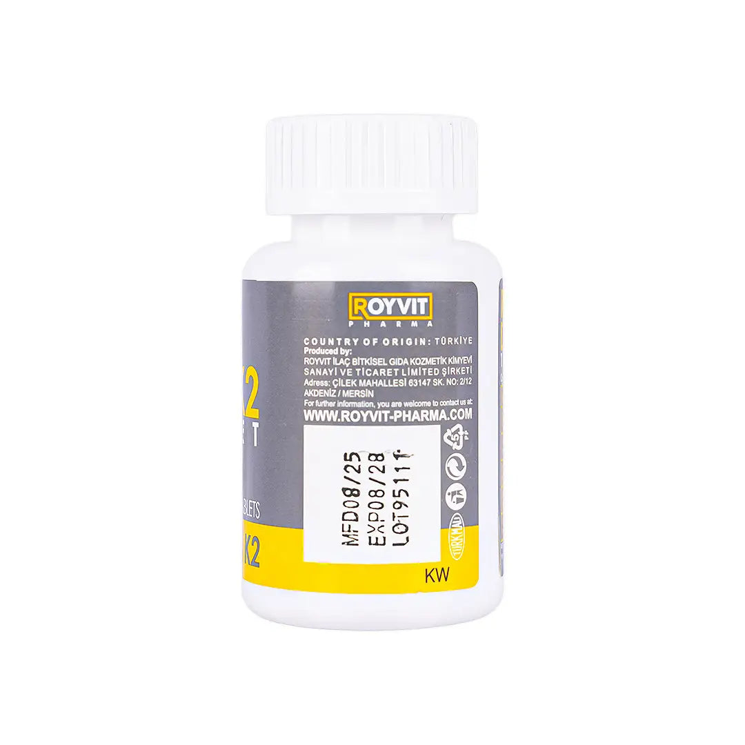 Royvit Roy D3 & K2 60 Tablets