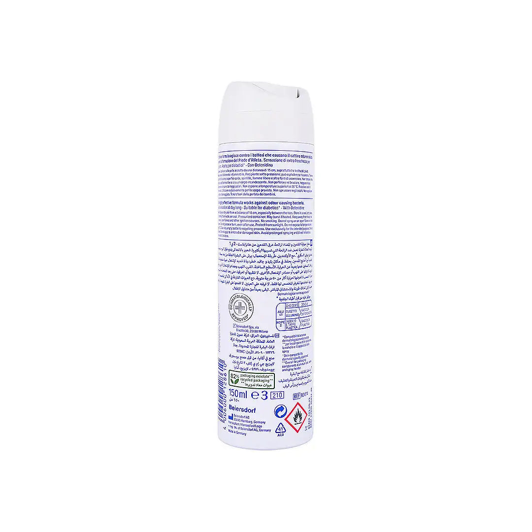 Hansaplast Foot Protection 2-In-1 48H Deo Spray 150Ml