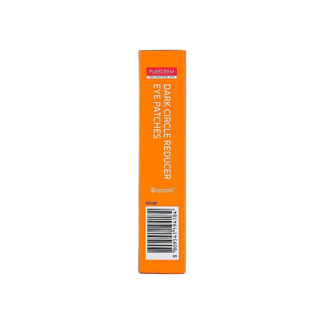56971-Purederm Dark Circle Reducer Eye Patches 6Pcs-Broccoli +2