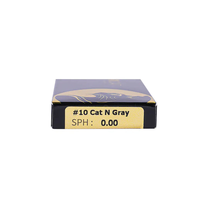 56974-Siri Cat Monthly Lenses No.10 2pcs-Cat N Gray +3