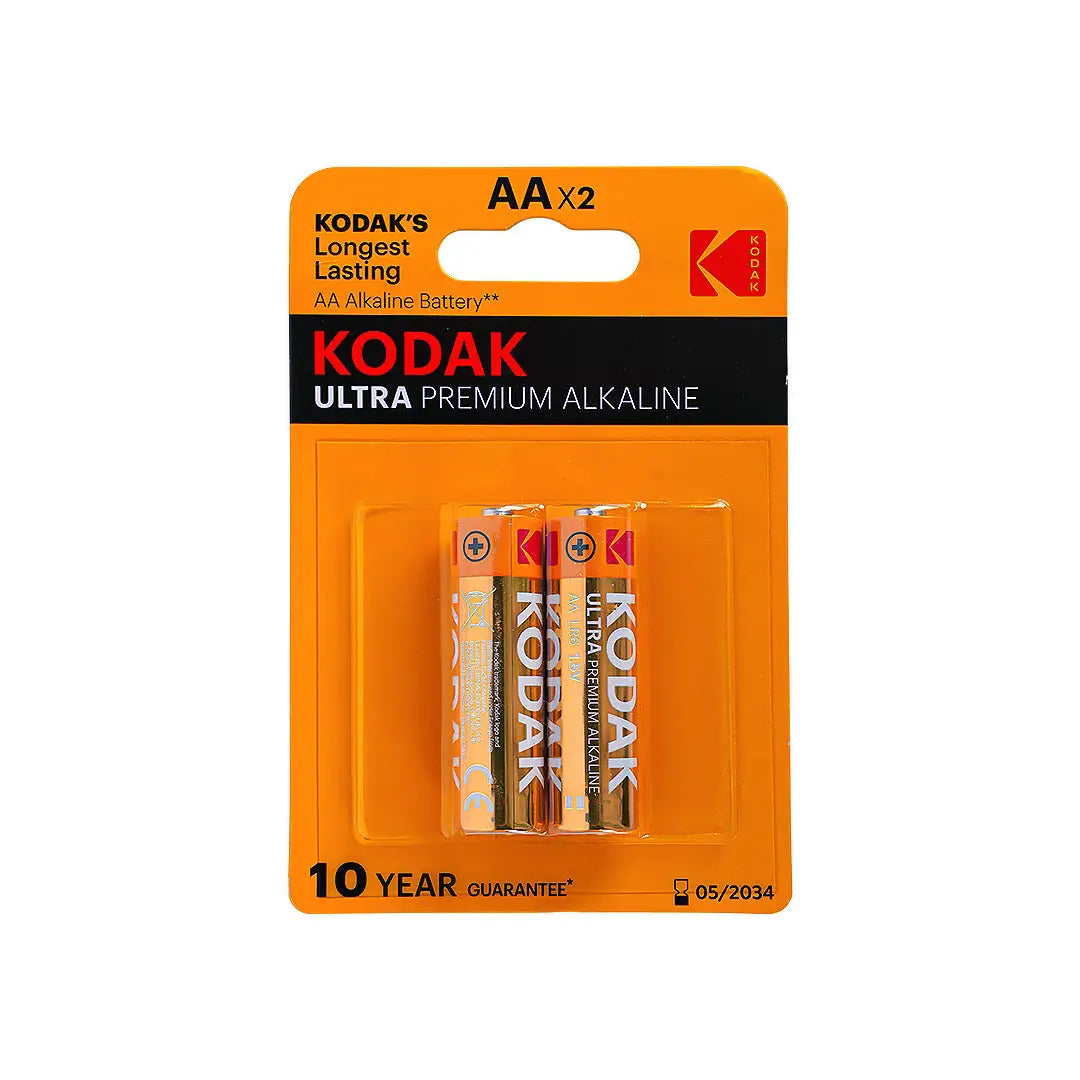 Kodak Ultra Premium Alkaline Battery 2pcs-AA