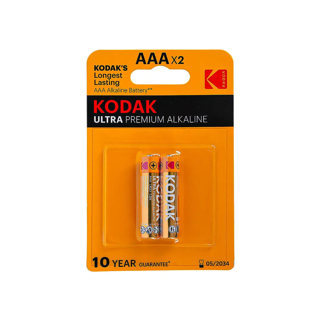 Kodak Ultra Premium Alkaline Battery 2pcs-AAA