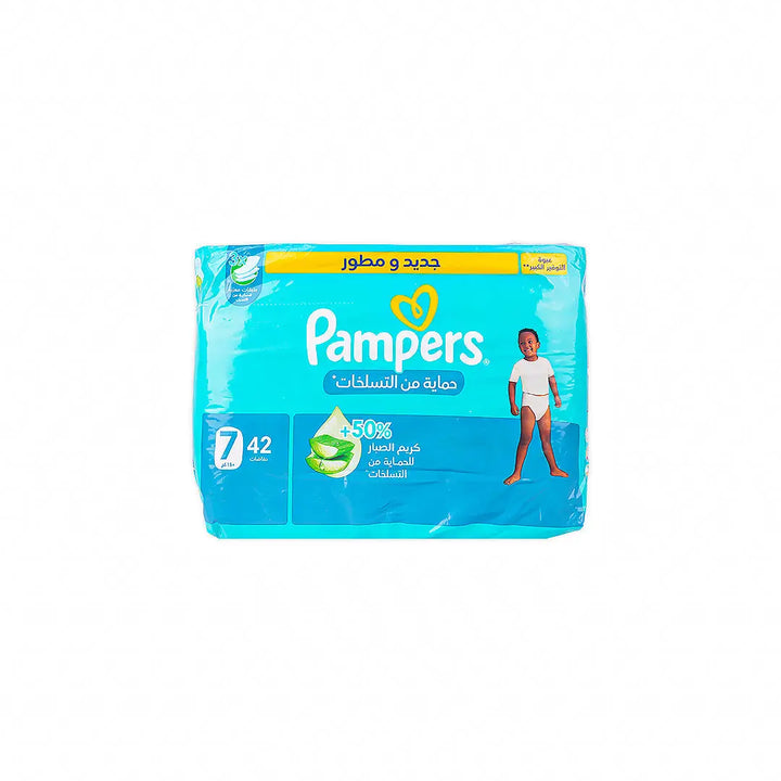 56995-Pampers Rash Protection No.7 (15+Kg) 42Pcs +3