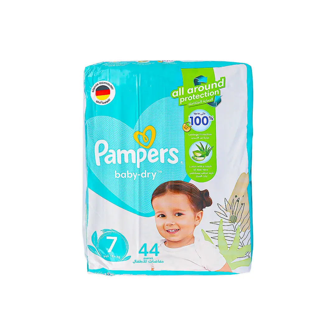 56997-Pampers Baby Dry No.7 (15+Kg) 44Pcs