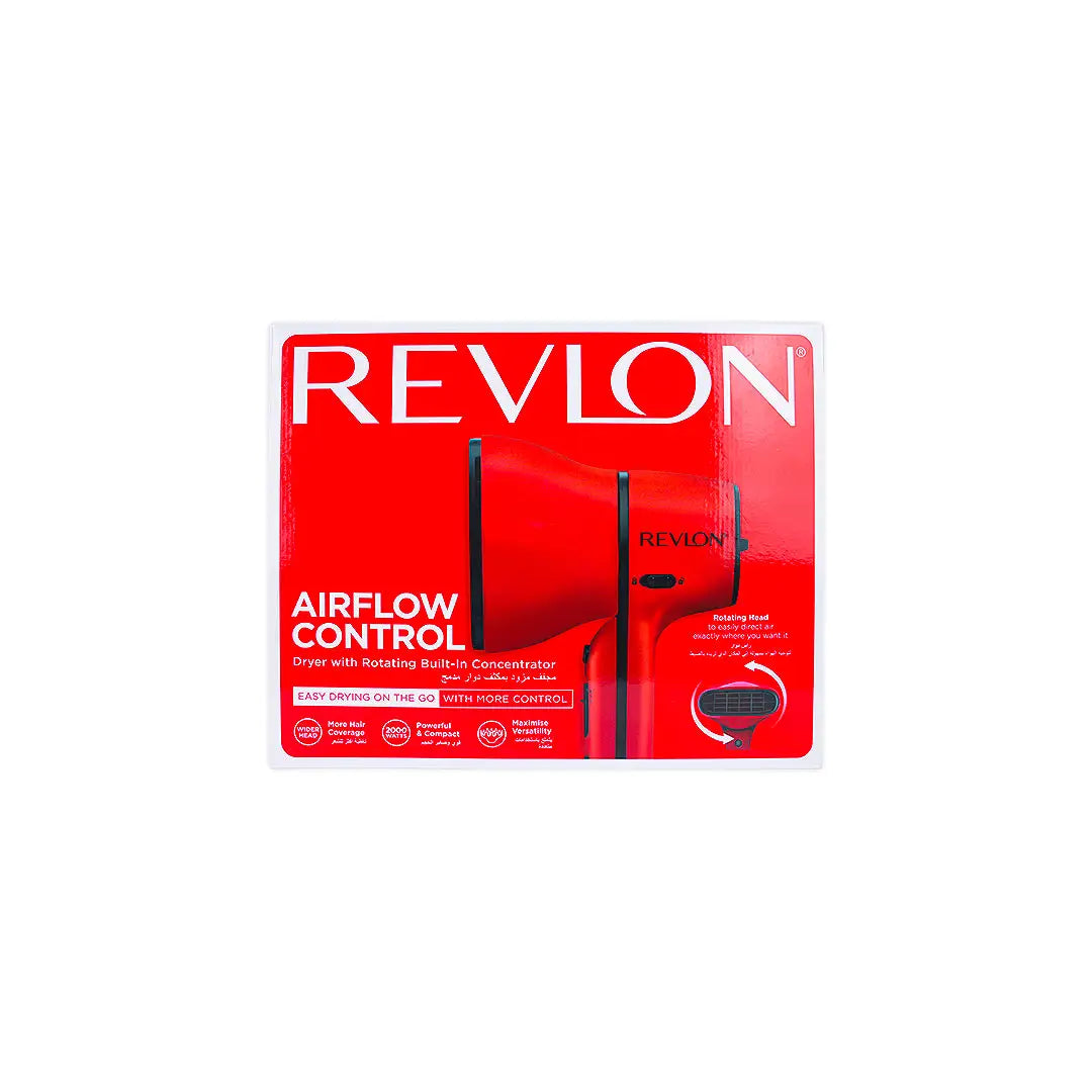 57002-Revlon Airflow Control Dryer Red-Rvdr5320Arb +1