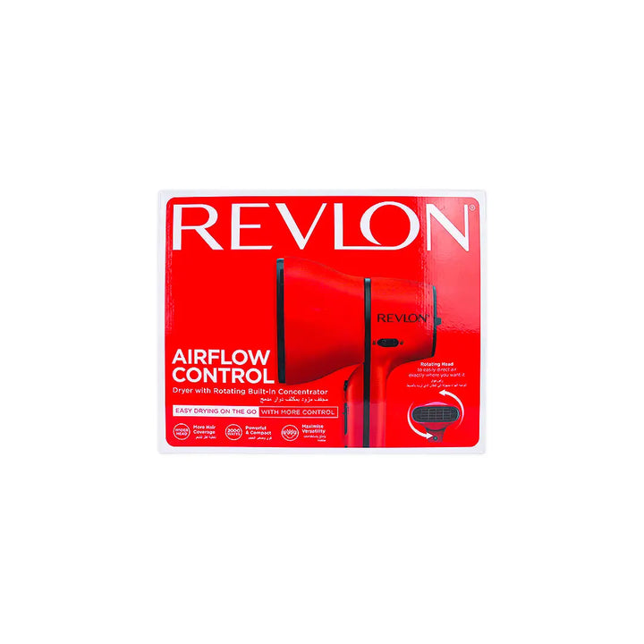 57002-Revlon Airflow Control Dryer Red-Rvdr5320Arb +1