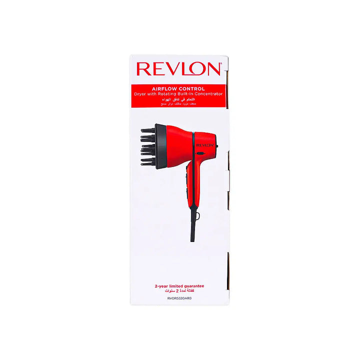57002-Revlon Airflow Control Dryer Red-Rvdr5320Arb +6