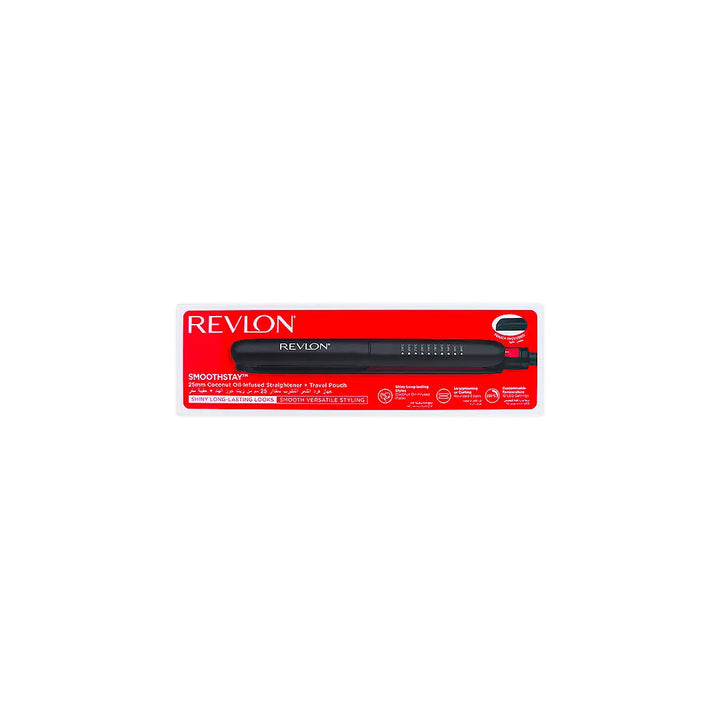 57003-Revlon Smoothstay Straightener 25Mm+Travel Pouch-Rvst2211Par +2