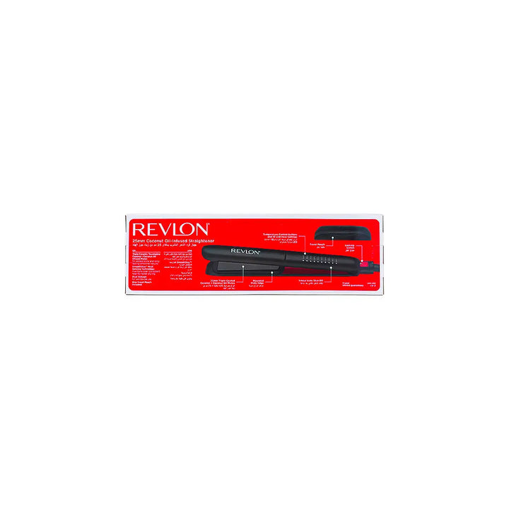 57003-Revlon Smoothstay Straightener 25Mm+Travel Pouch-Rvst2211Par +7