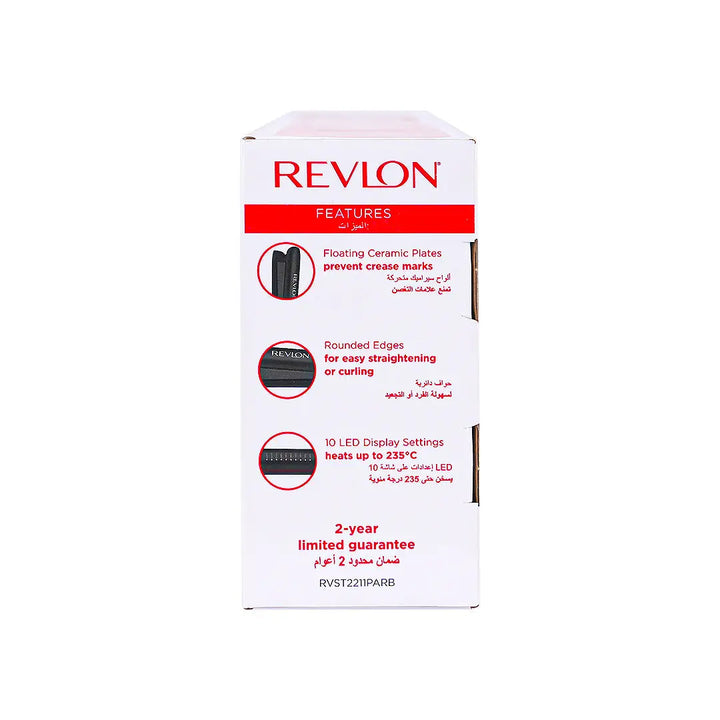 57003-Revlon Smoothstay Straightener 25Mm+Travel Pouch-Rvst2211Par +4