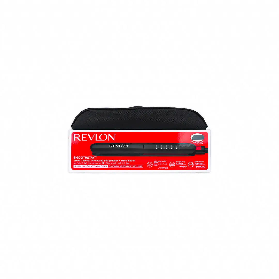 57003-Revlon Smoothstay Straightener 25Mm+Travel Pouch-Rvst2211Par