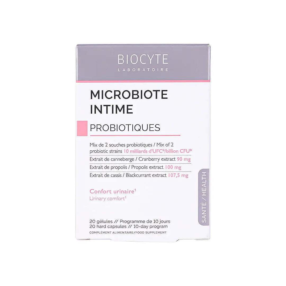 57007-Biocyte Microbiote Intime 20 Hard Capsules