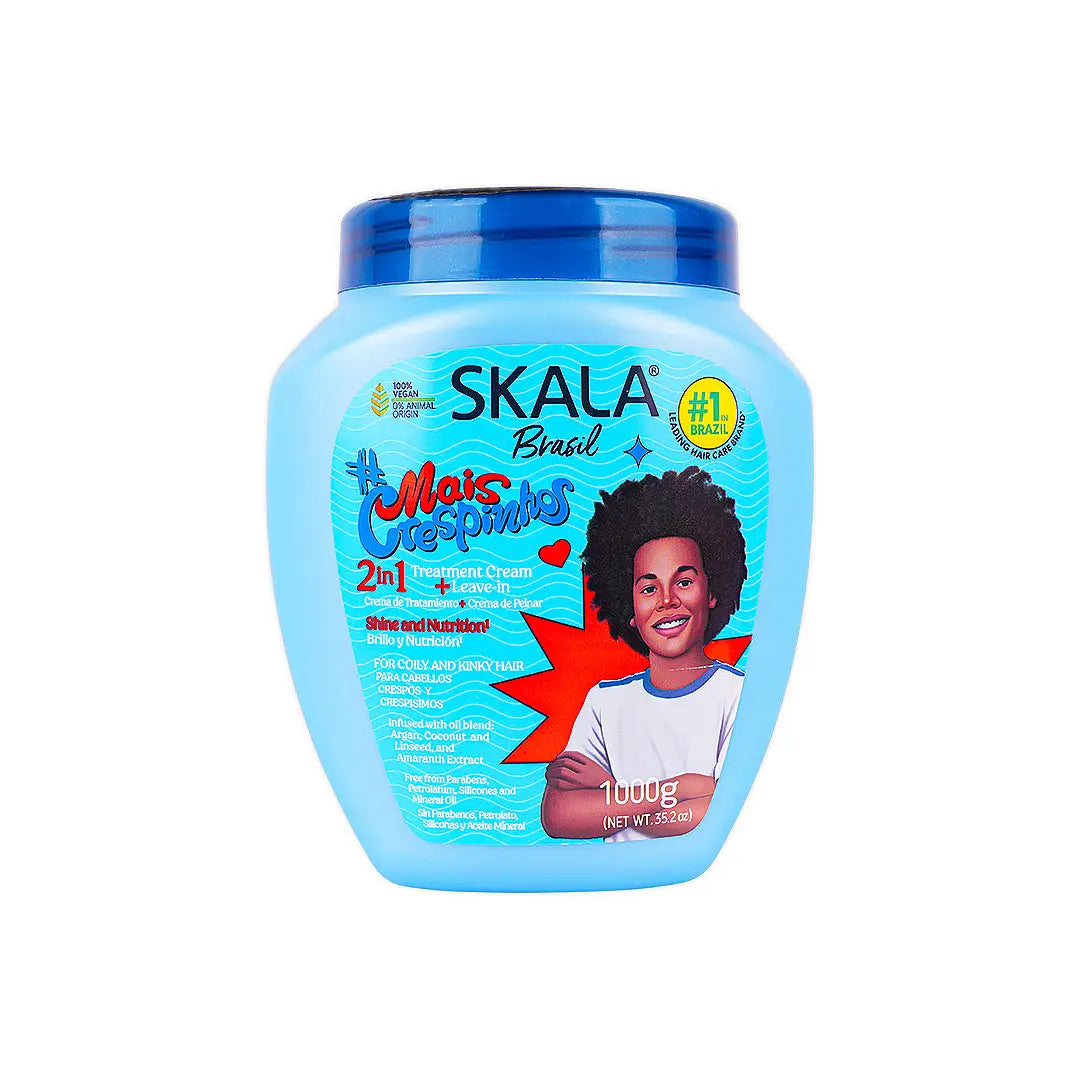 57009-Skala Brasil Mais Crespinhos2In1 Treatment+Leave-In Cr 1000g