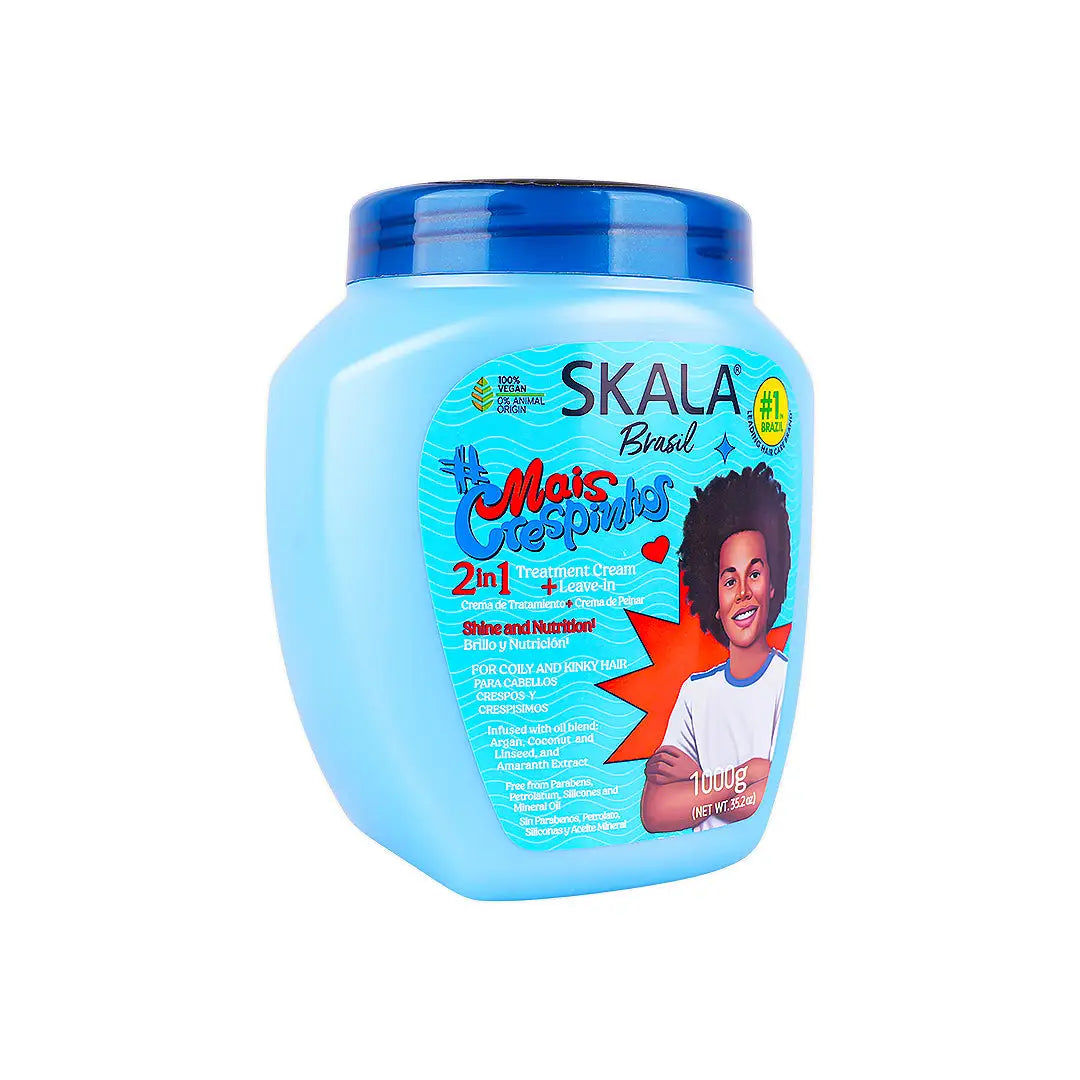 57009-Skala Brasil Mais Crespinhos2In1 Treatment+Leave-In Cr 1000g +2