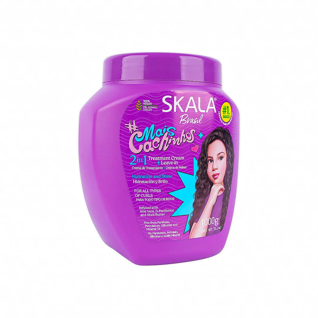 Skala Brasil Mais Cachinhos 2In1 Treatment+Leave-In Cr 1000g